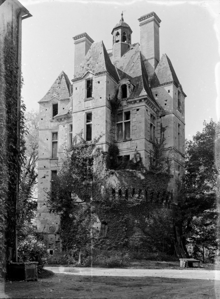 Vieux château à Aubry-en-Exmes