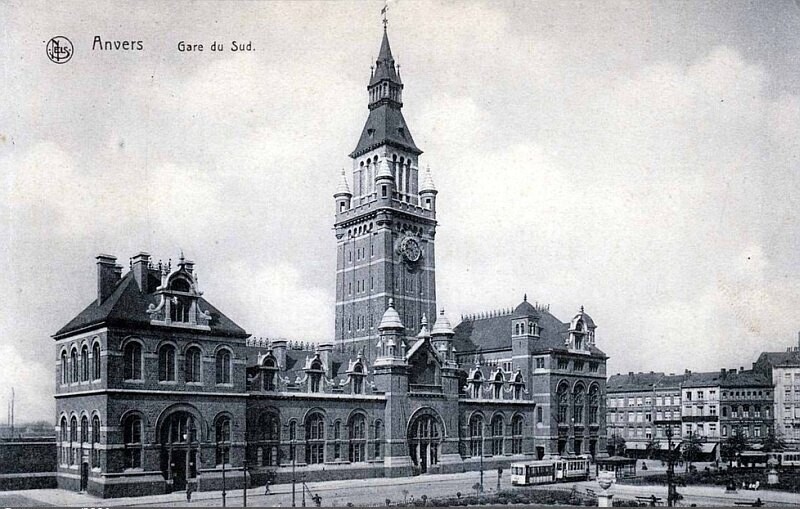 La gare de Antwerpen Zuid