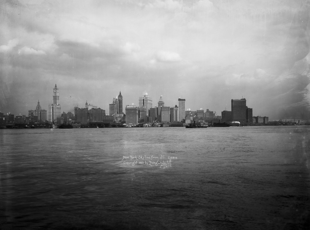 New York skyline from Jersey City