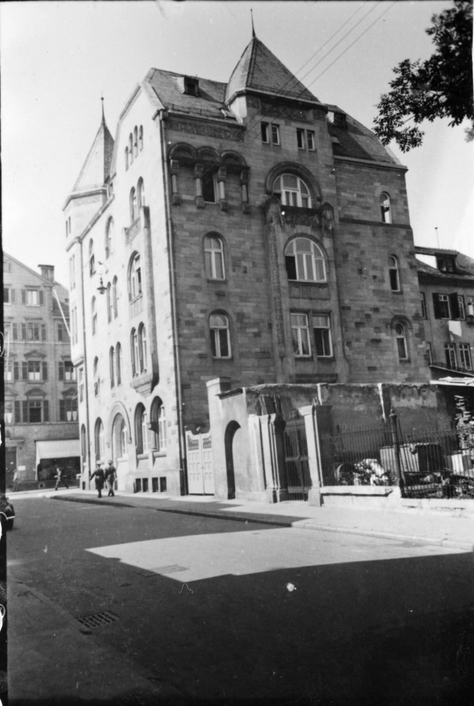 Jüdische Mittelstelle, Gartenstraße 30 (Ecke Hospitalstraße)