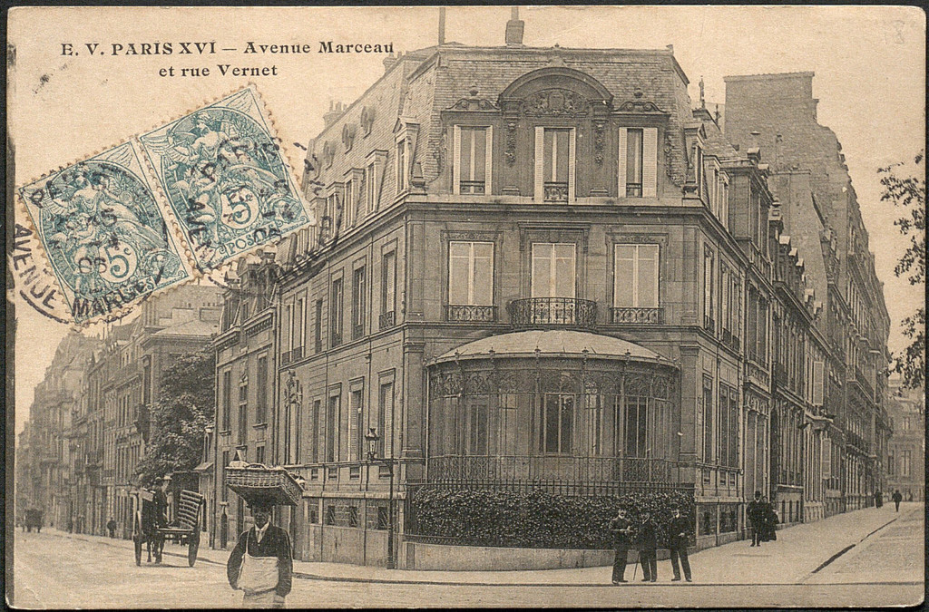 Rue Vernet et Avenue Marceau