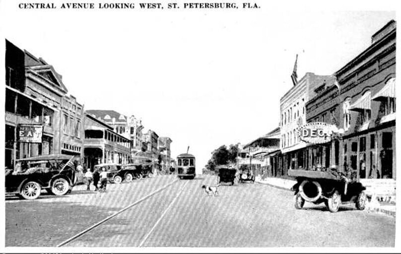 Central Avenue looking west