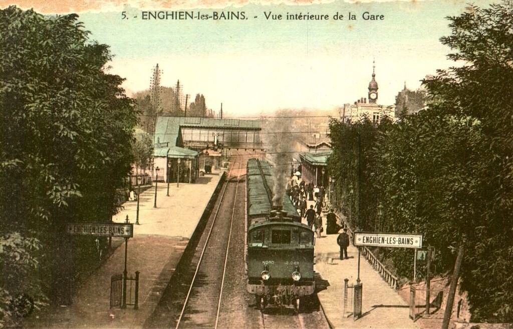 Gare d'Enghien intérieur