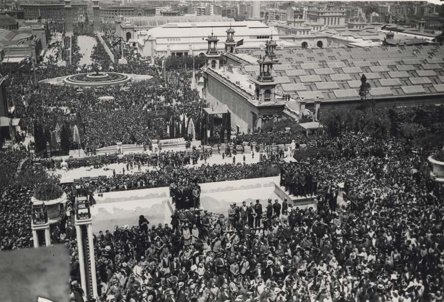 Inauguració Exposició Internacional 1929