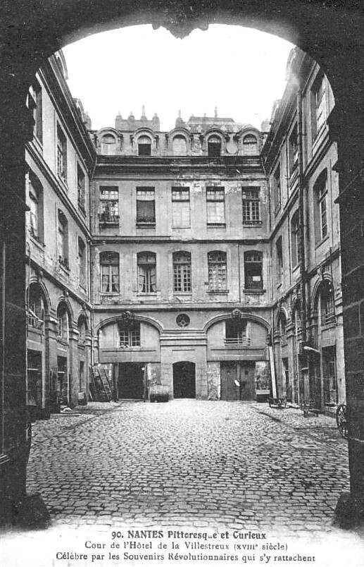 Cour de l'Hôtel de la Villestreux: siège du Tribunal Révolutionnaire