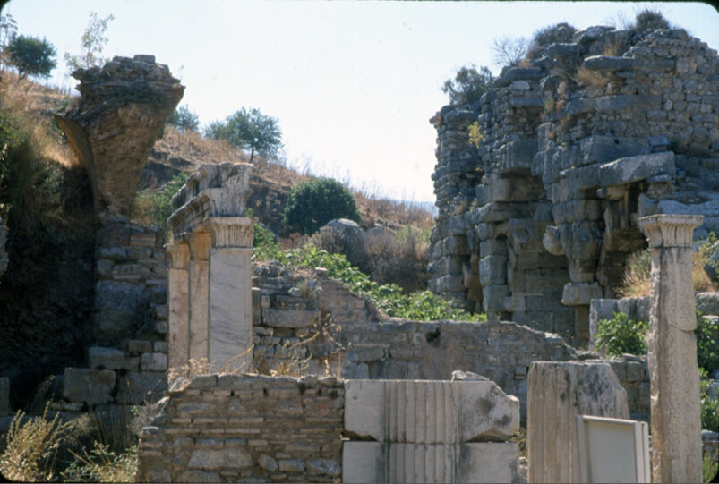 Remains of the Baths at the State Agora, Ephesus