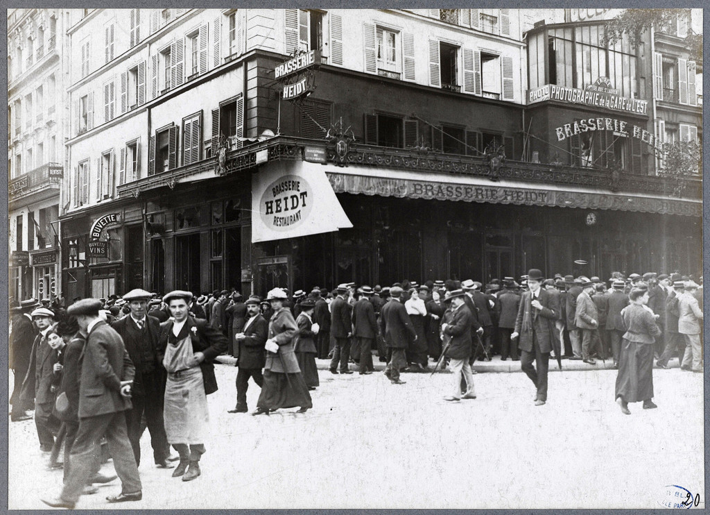 Brasserie Heidt (81-83, boulevard de Strasbourg, angle 18, rue Saint-Laurent)