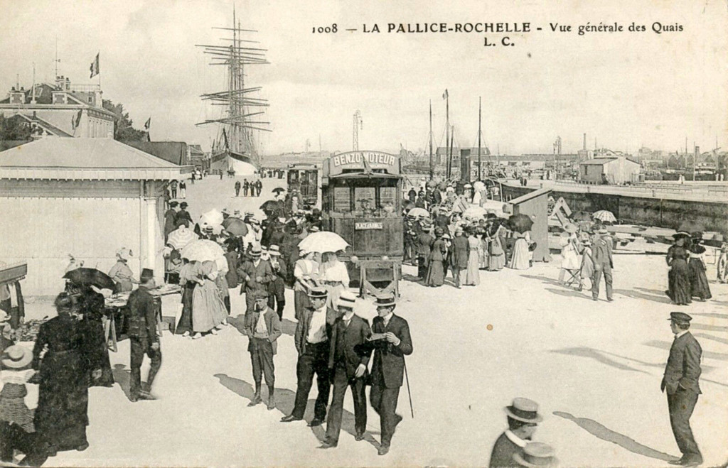 La Pallice-Rochelle. Vue générale des Quais