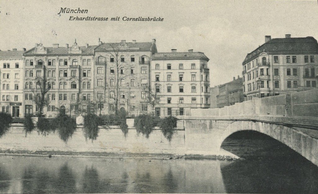 München: Erhardtstr. mit Corneliusbrücke