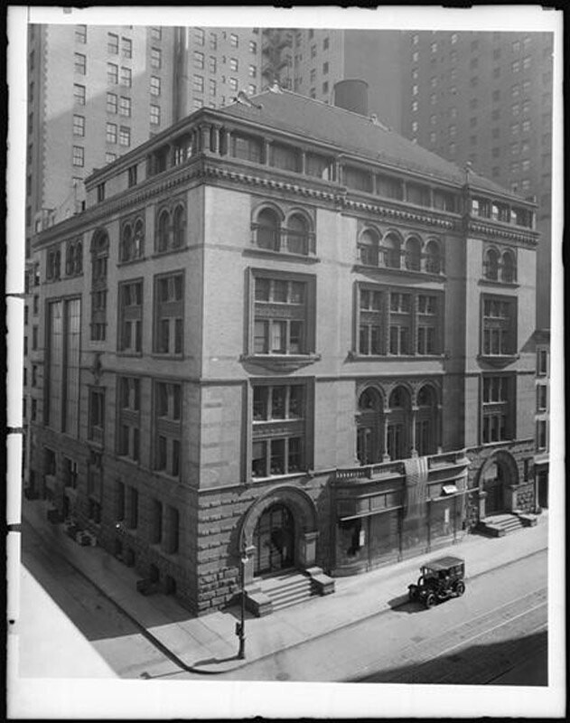 347-355 Madison Avenue at the S.E. corner of 45th Street. Tiffany Studio Building.