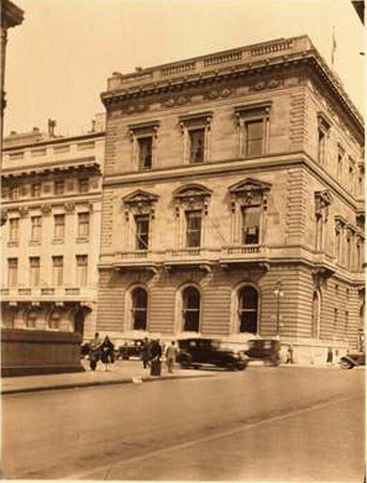 Union Club, Fifth Avenue at the N.E. corner of 51st Street