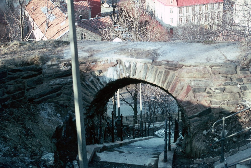 Vault and stairs at Skansen Kronan