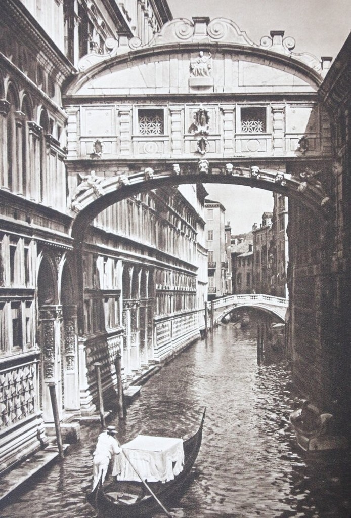 Bridge of Sighs in Venice by Kurt Hielscher