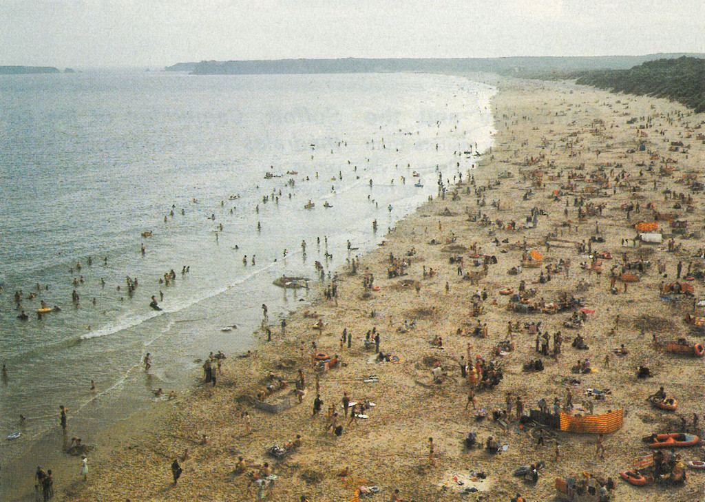 The beach at Tenby