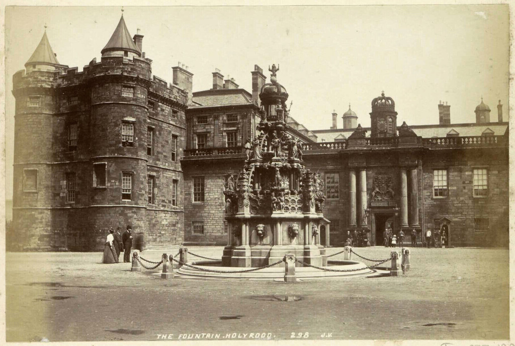 Holyrood Palace, the Fountain