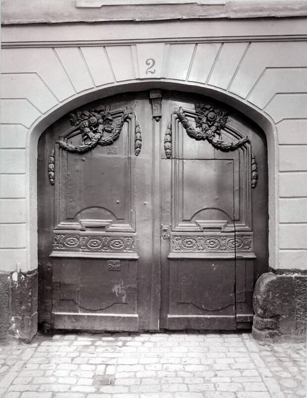Fjällgatan 2, portalen