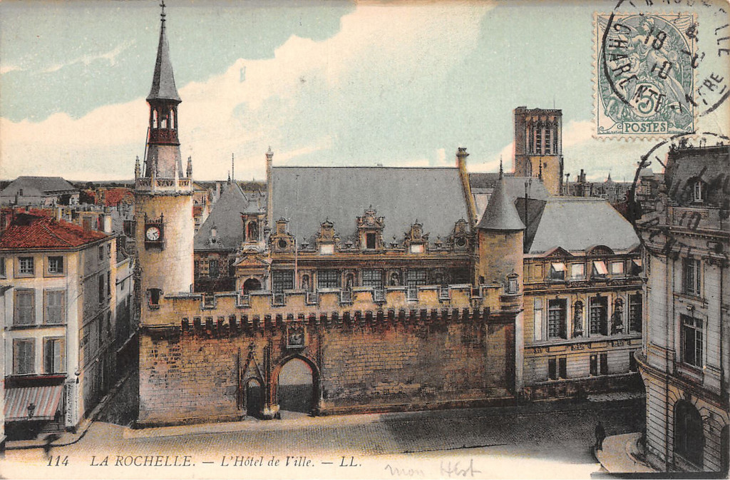 La Rochelle. L'Hôtel de Ville