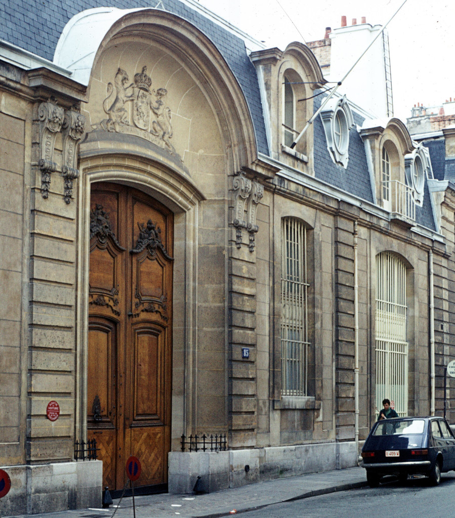 Hôtel d'Avaray Ambassade des Pays-Bas