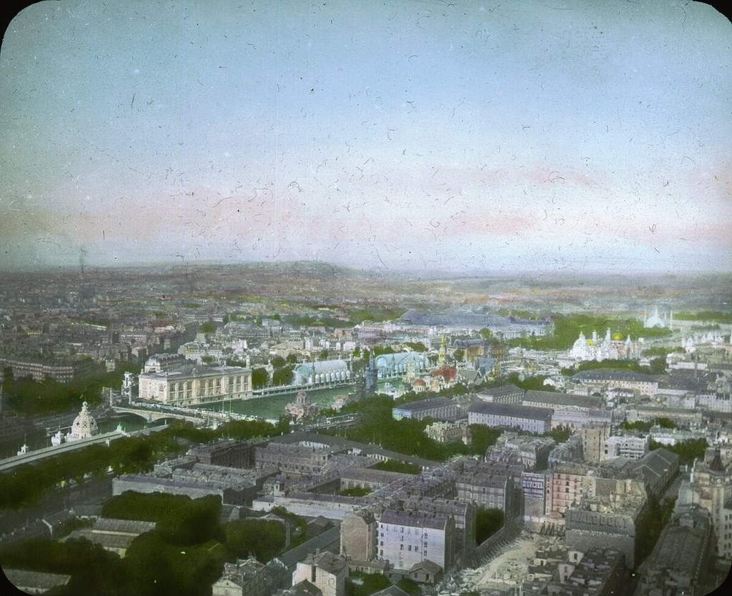 Paris Exposition: aerial view, Paris