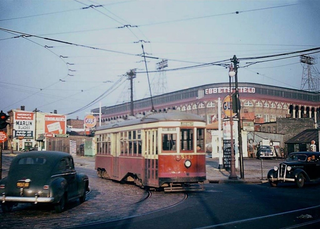 Franklin Avenue and Empire Boulevard With A View Of Ebbets Field