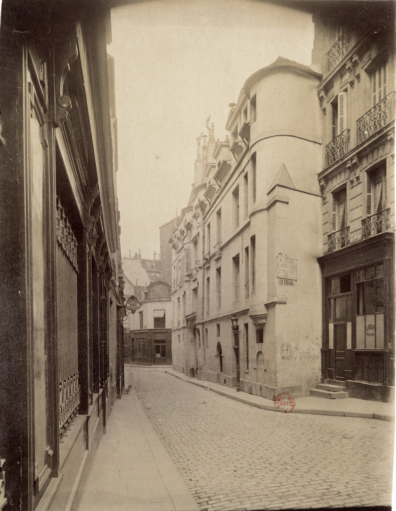 Rue Hautefeuille, 9 - à démolir - juillet 1899