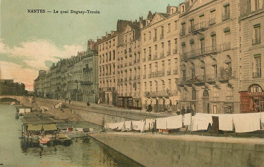 Le quai Duguay-Trouin