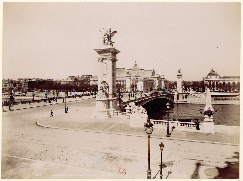 L'exposition universelle de 1900: le Pont Alexandre III
