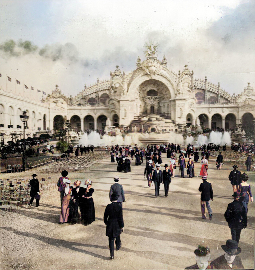 Palais de l' Électricité. Exposition de Paris 1900.
