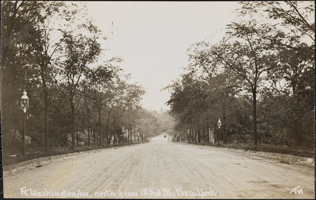 Fort Washington Avenue, north from 183rd Street