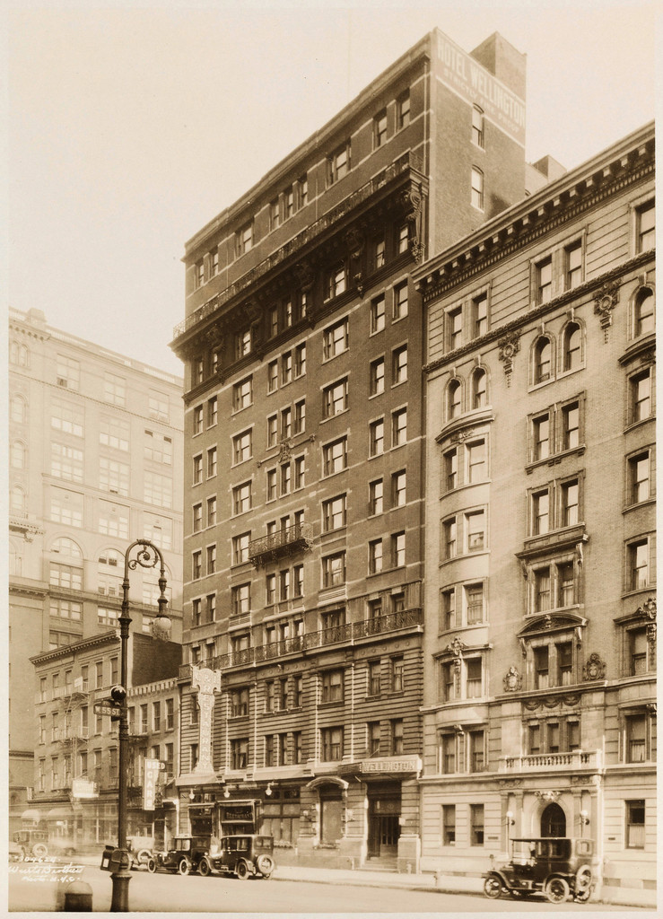 West 55th Street and Seventh Avenue. Wellington apartments