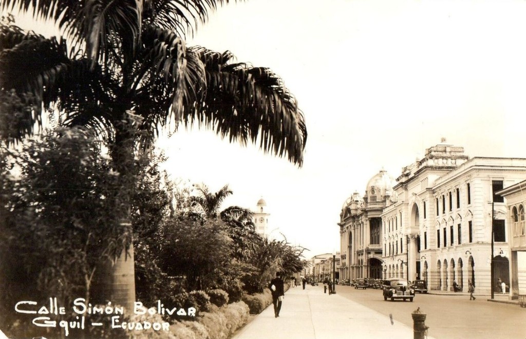 Guayaquil. Calle Simón Bolivar