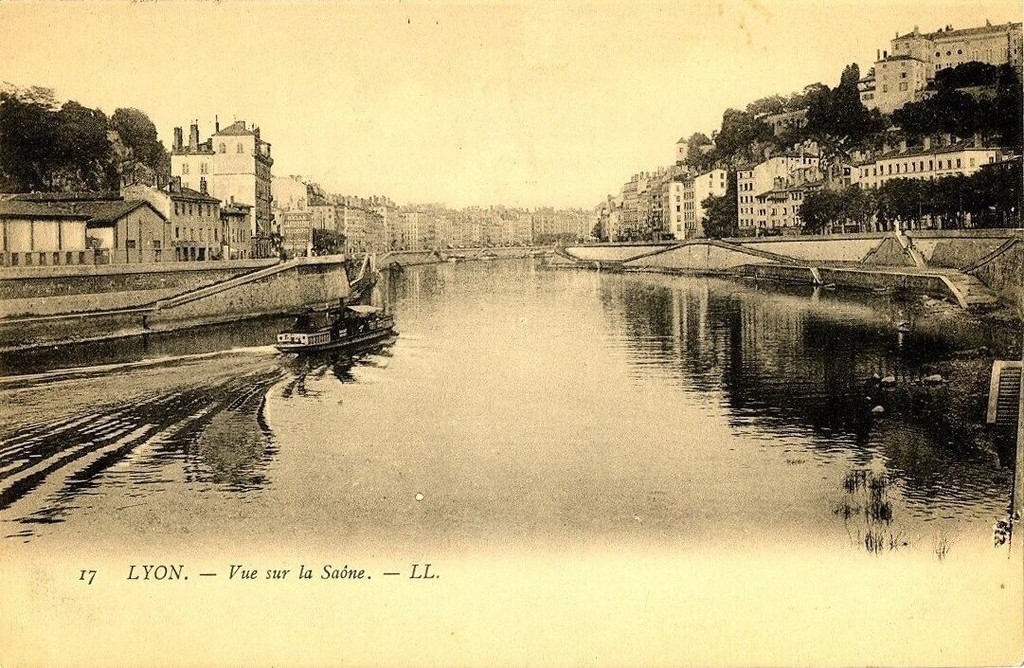 Lyon - Vue sur la Saône
