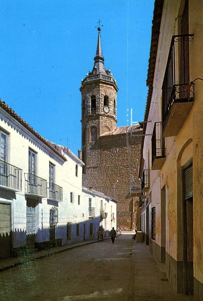 Tembleque, Torre de la Iglesia y Calle Hospital