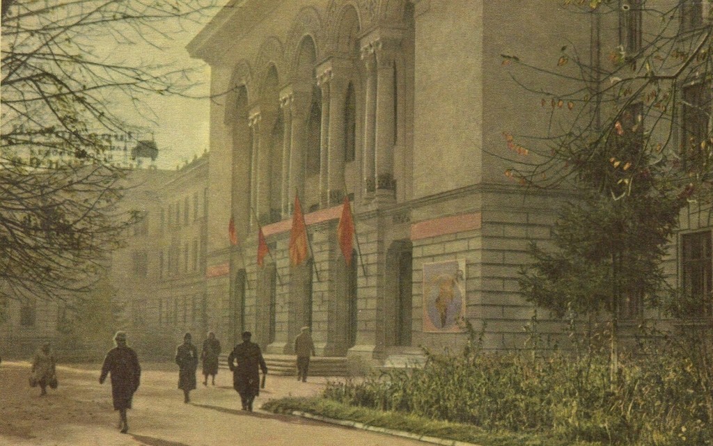 Lenin Avenue. Consiliul Economiei Naționale (Consiliul Comisarilor Poporului) al SSR -ului Moldovei