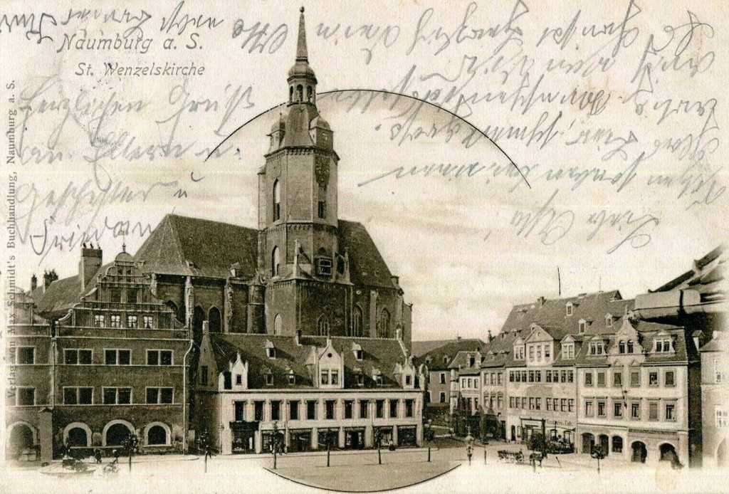 Naumburg. Marktplatz