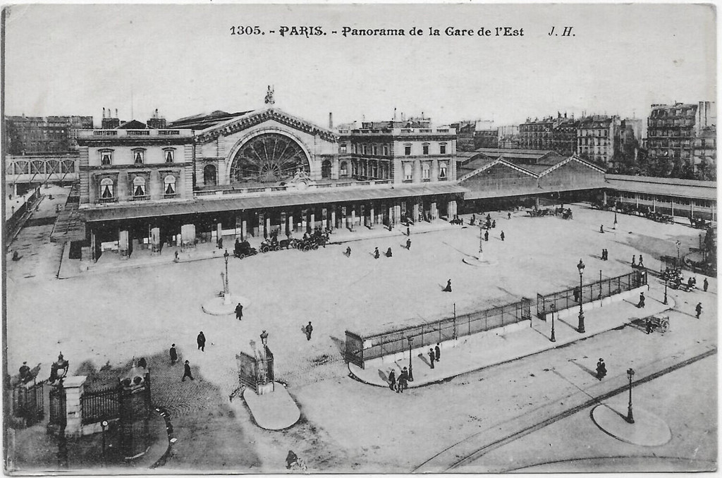 Panorama se la Gare de l'Est