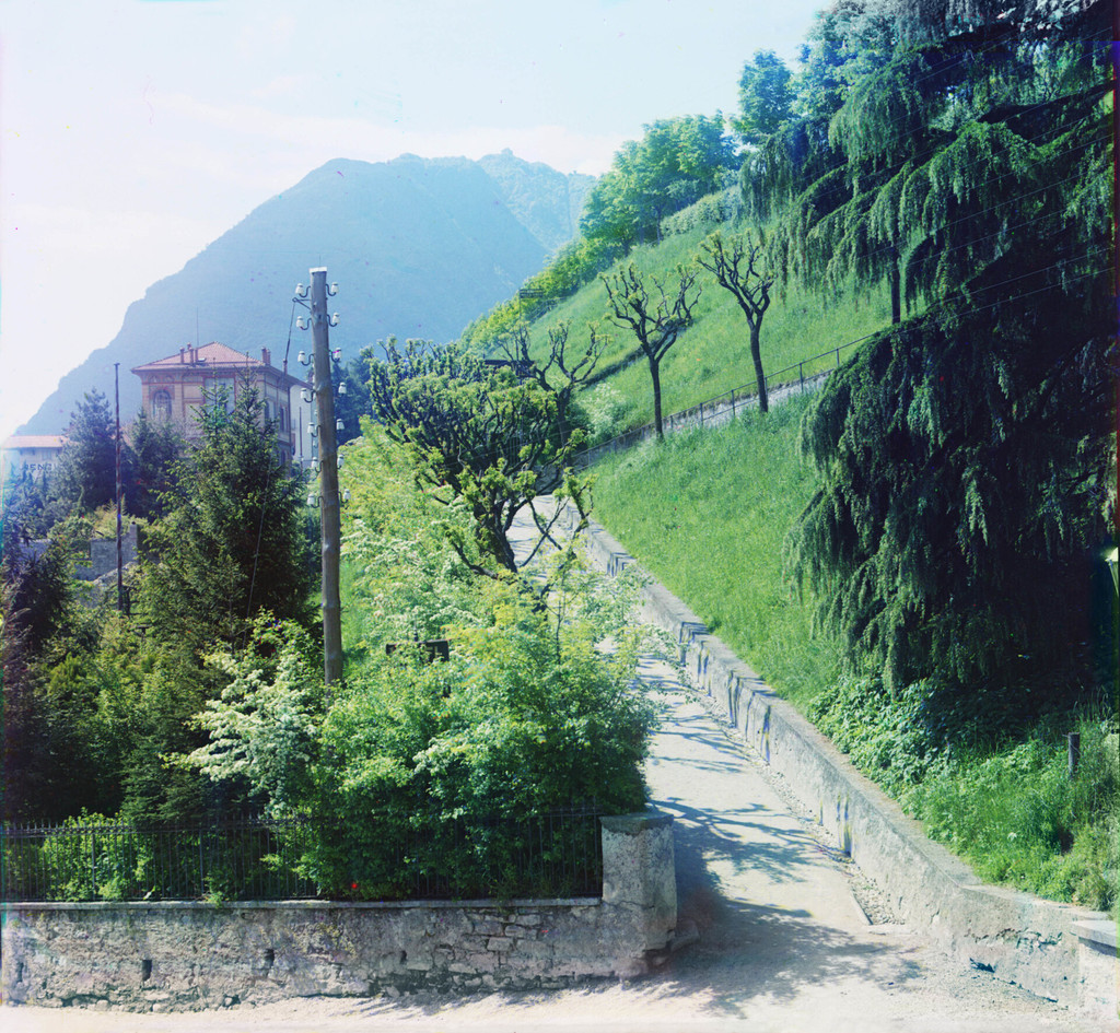 Lugano, vue sur le mont San Salvatore
