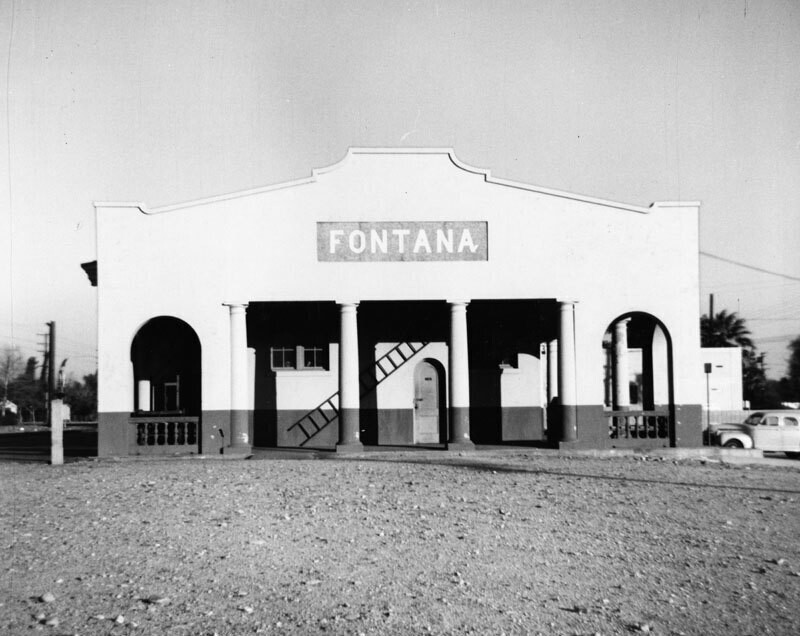 Fontana Pacific Electric station