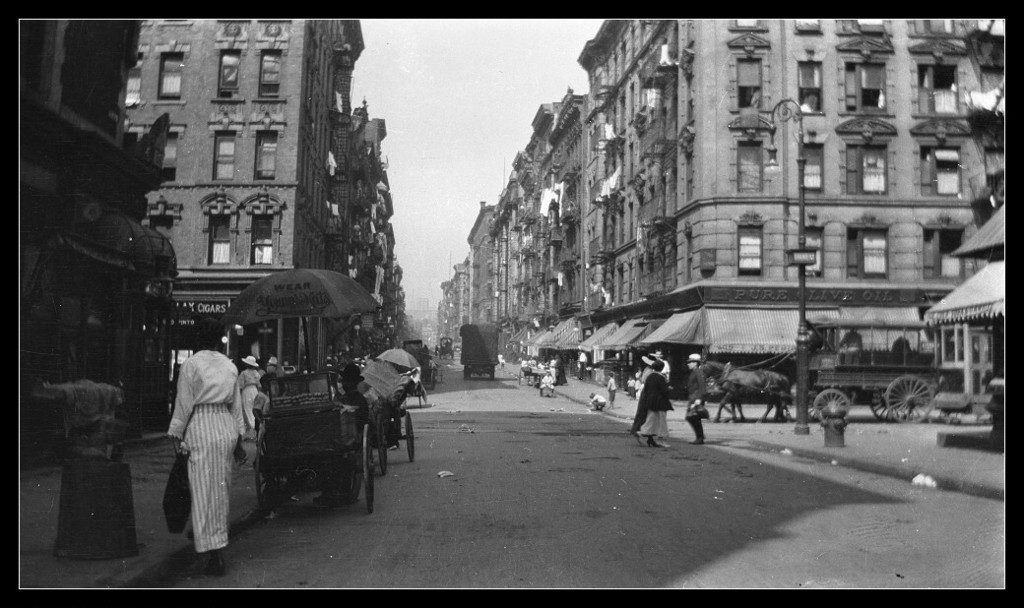 Intersection Mott Street and Grand Street NY