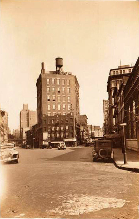 4th Street (right), and Washington Place (left), east from Grove Street