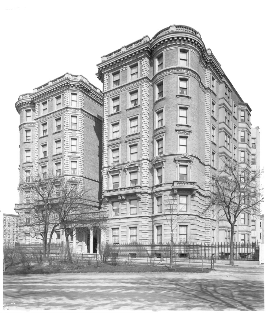 Riverside Drive and 92nd Street. Apartment house