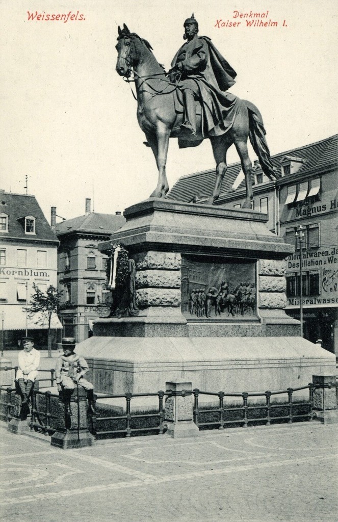 Weißenfels. Denkmal Kaiser Wilhelm I