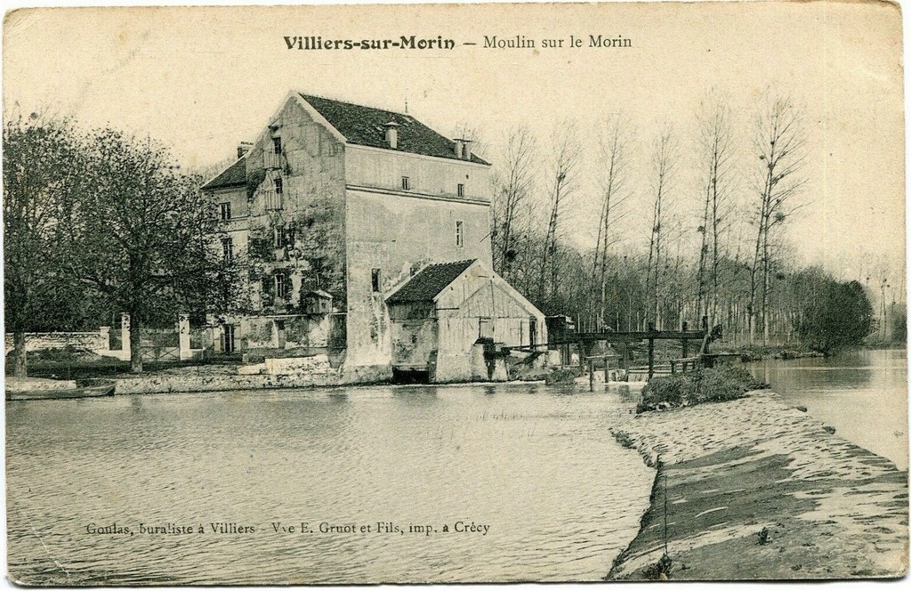 Villiers-sur-Morin - Moulin sur le Morin