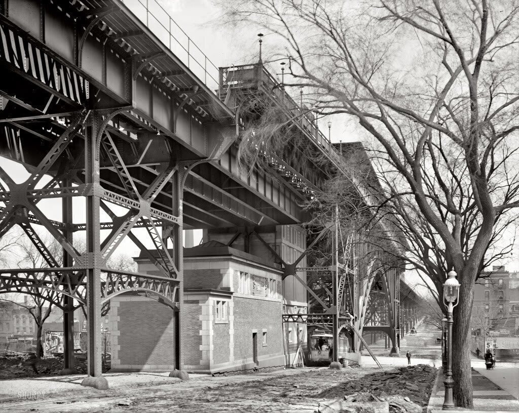 125th Street, IRT Viaduct, 1905