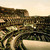 The Colosseum, interior view, Rome,