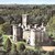 Vue aérienne sur le Château de Montbrun