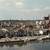 Alkmaar. Panorama vanaf Kanaalschiereiland waaronder Noordhollands kanaal