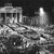 Nazi-Nachtmarsch am Brandenburger Tor. Nachtnaziaufmarsch bin brandenburger tor