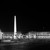 Place de la Concorde, vers l'Hôtel de la Marine. La nuit