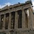 Front view of the Parthenon of the Acropolis